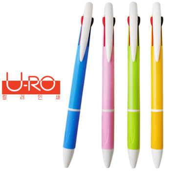 [컬러인쇄]유로3색 그립파스텔볼펜(독일잉크)