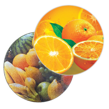 강화유리 원형 냄비받침