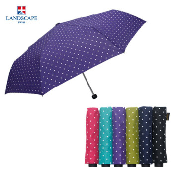랜드스케이프우산 3단수동도트 3단우산