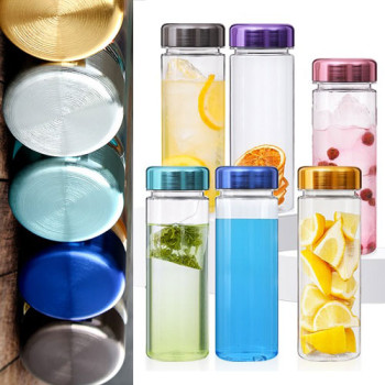 [오보틀] 메탈 투명보틀(트라이탄) 500ml