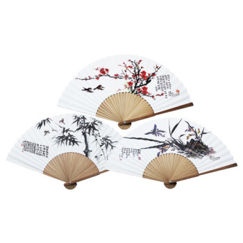 오죽선(대/기성/대나무,매화,난초) 전통부채