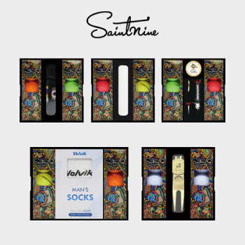 넥센 세인트나인 Q 소프트 6구 선물세트 (3pc) 볼마커 인쇄