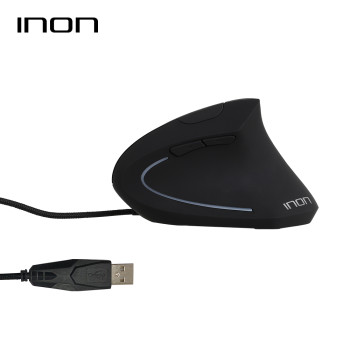 아이논 인체공학 버티컬 유선마우스 IN-MO010