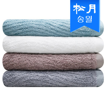 송월타올 호텔컬렉션 플로우44 세면타월 뱀부얀수건 s