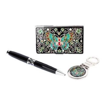 자개볼펜3종세트-당초나비 외 9종