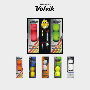 볼빅 3피스골프공 6구 캐릭터 맞춤 볼마커세트