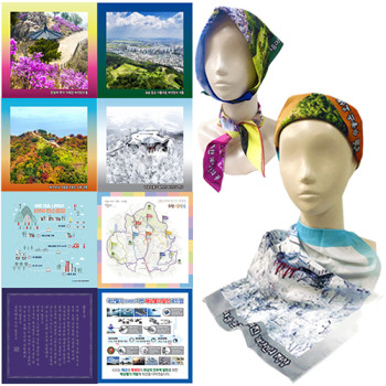 국산 면 60수 주문제작 스카프 손수건 60cm