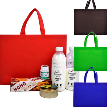 해피 부직포가방 베이직 중