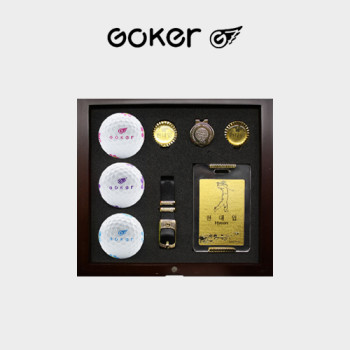 고커 데이지 3구 볼마커 순금 네임택 선물세트