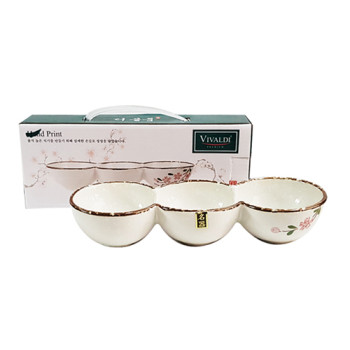 더블룸 콩나눔접시(3절)