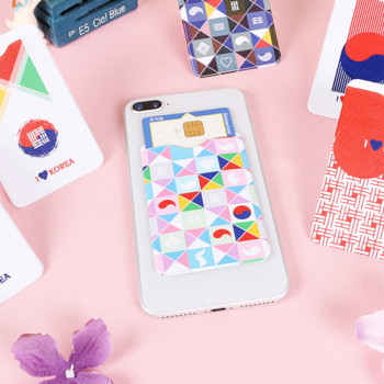 메이드인 태극기 인조가죽 스마트카드포켓