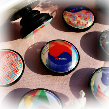 메이드인 태극기 홀로그램 브이톡