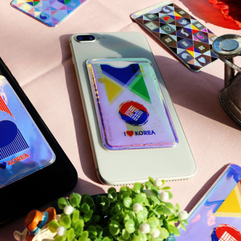 메이드인 태극기 홀로그램 스마트카드포켓