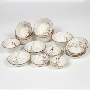 [그릇세트] 넝쿨2도 4인홈 16P세트