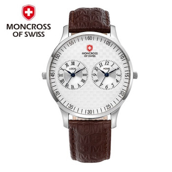 몽크로스시계 손목시계17110브라운
