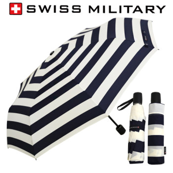 스위스밀리터리 3단 수동 네이비스트라이프