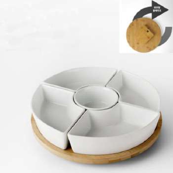 [그릇][루시드쿡] 웰빙 회전접시