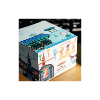 커버형 측면전사 점착메모지 (70x70_500매)