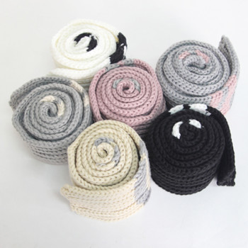 남녀공용 패턴포인트 니트머플러 쁘띠목도리 미니머플러