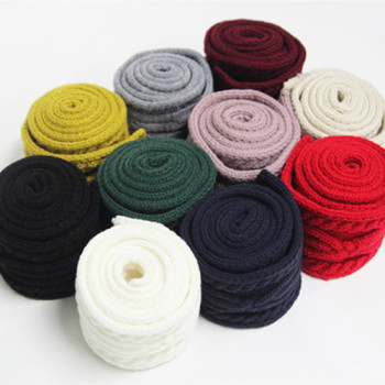 남녀공용 슈프림 꽈배기니트 쁘띠목도리 머플러 미니머플러