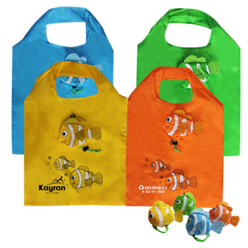 [ 35x37 ] 물고기장바구니 시장가방