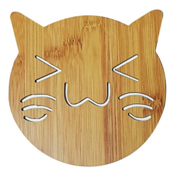 고양이 냄비받침