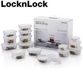 [밀폐용기]락앤락631s15비스프리 15종 세트