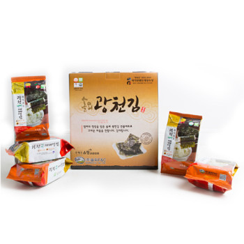 광천김세트 웰빙 재래맛 식탁김 15봉