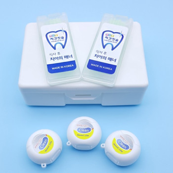 치아구급함_치실3p+치간2p세트/국내산/칫솔치약/여행/구강용품