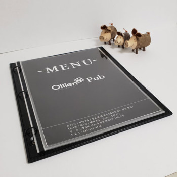 모던바인더메뉴판