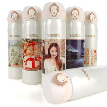 트레킹 초경량 보온보냉 진공텀블러 포토450ml (포토전사 텀블러)