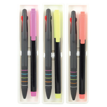 5링러버3색/스타사각형광펜세트