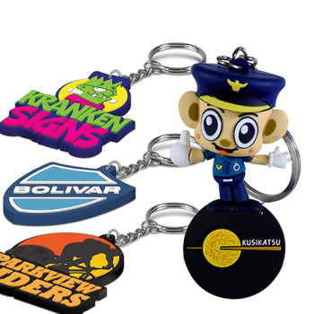 [비빅스] 주문제작형 PVC 열쇠고리