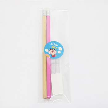 incolor 문구세트 - OPP_3(연필,지우개,연필캡)