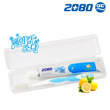 애경 2080 치약칫솔 세트 3호(휴대용세트/여행용세트)