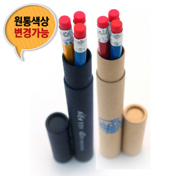 육각지우개연필 3본입세트