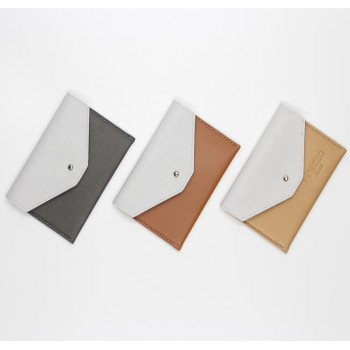 명함지갑+기본케이스[고급샤무드인조가죽]
