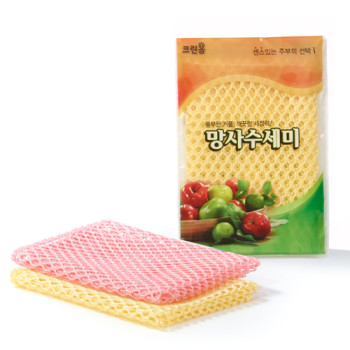 크린홈망사수세미2p