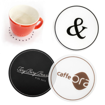 실리콘컵받침(반투명)