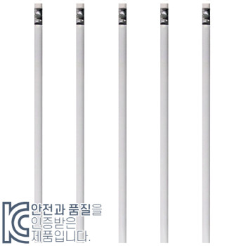 백색원형지우개연필