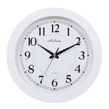 화이트흰자판벽시계
