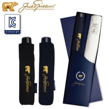 잭니클라우스 3단 솔리드+타올세트