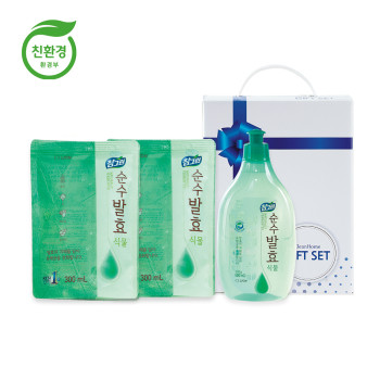 [친환경]참그린식물용기500리필300 2p(3종)