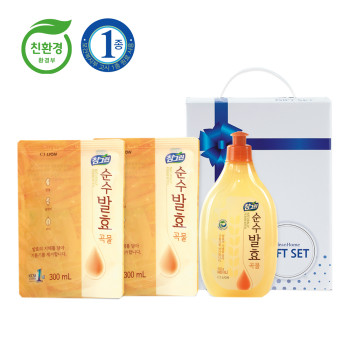 [친환경]참그린곡물용기500리필300 2p(3종)