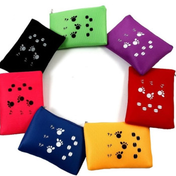 국산 매쉬 칼라 파우치  지퍼형(소)