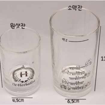 [컵(유리컵)]원샷잔/유리잔/맥주잔