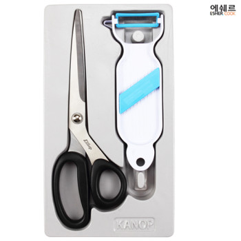 에쉐르 고급주방가위+야채칼 2p세트