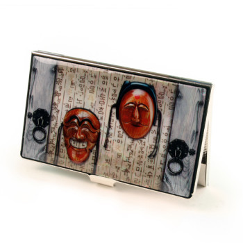 [명함지갑] 자개명함케이스(하회탈2)