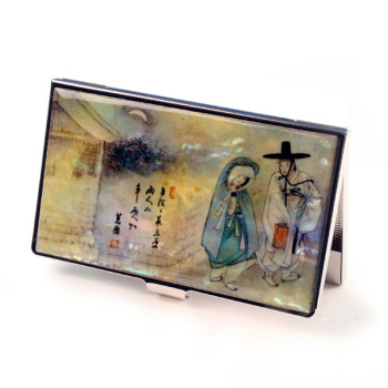 [명함지갑] 자개명함케이스(월하정인)