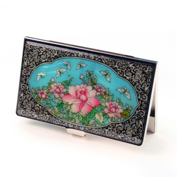 [명함지갑] 자개명함케이스(목단꽃)